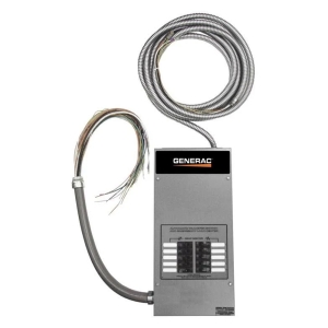 100 Amp Generac Automatic Transfer Switch and Load Center for 8 to 24kW Air Cooled Generator - 120/240v - 16 Circuit