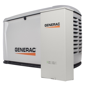 14kW Generac Air Cooled Standby Generator with 200A Transfer Switch