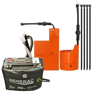 Generac Battery Heater Kit for 10 to 26kW Air Cooled Generators with AGM Battery