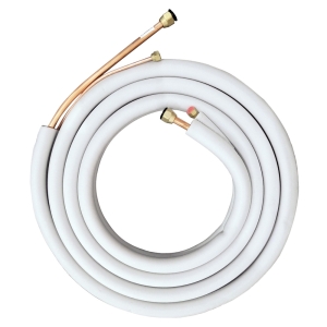 1/4" x 1/2" MrCool Ductless Split System Line Set with Control Wire - 25 Ft