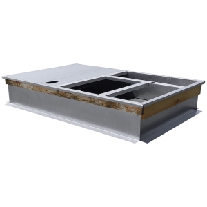 10 Ton CDI Custom Roof Curb Adapter for Daikin Commercial Air Conditioner & Gas Package Unit DFG120 Series