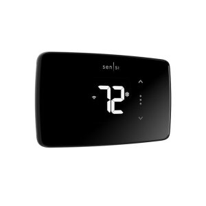 2 Heat / 1 Cool Programmable White Rodgers Sensi Wireless Thermostat Black