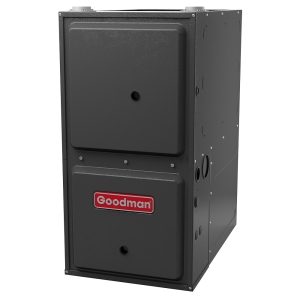 100k BTU 96% AFUE Multi Speed 2 Stage Goodman Gas Furnace - Downflow/Horizontal - 21" Cabinet