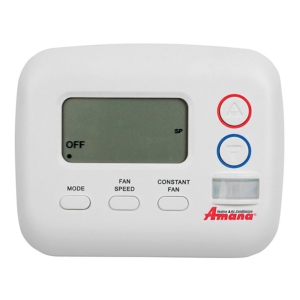 2 Heat / 1 Cool Non Programmable Amana Digital RF Thermostat Kit for Heat Pump PTAC Unit