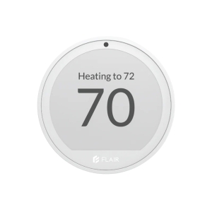 1 Heat / 1 Cool Programmable Flair Wireless Thermostat Puck
