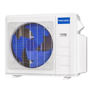 27k BTU 23 SEER2 MrCool DIY Ductless Heat Pump Condenser - 5th Generation - 4 Zone - 240v