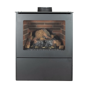 23k BTU Ashley AG23P Cast Iron Natural Gas Stove