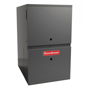 100k BTU 80% AFUE Variable Speed Goodman Gas Furnace - Downflow/Horizontal - 21" Cabinet