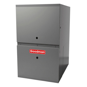 60k BTU 80% AFUE Multi Speed Goodman Gas Furnace - Upflow/Horizontal - 14" Cabinet