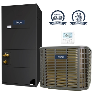 3 Ton 19 SEER2 IWAE TruInverter Central Heat Pump Split System - R454B (Compatible with MrCool Precharged Line Set)