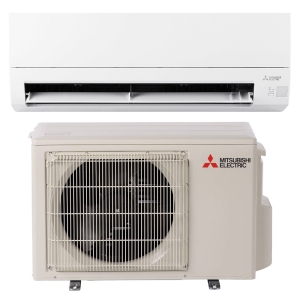 12k BTU 20 SEER2 Mitsubishi JX Ductless Heat Pump Split System - Wall Mounted - 115V - R454B