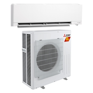 24k BTU 23.5 SEER2 Mitsubishi FX Ductless Heat Pump Split System - Wall Mounted - R454B