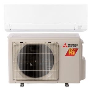 12k BTU 25.6 SEER2 Mitsubishi GX Ductless Heat Pump Split System - Wall Mounted - R454B