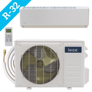 9k BTU 23 SEER2 IWAE TruInverter Ductless Mini Split Heat & AC System with MrCool DIY Line Set - R32 - 115V