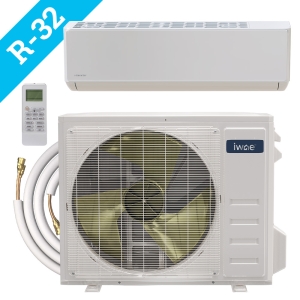 18k BTU 22 SEER2 IWAE TruInverter Ductless Mini Split Heat & AC System with MrCool DIY Line Set - R32