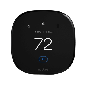 4 Heat / 2 Cool Programmable Ecobee Voice Controlled Wifi Thermostat with Humidity Control 