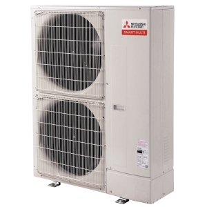 48k BTU 23 SEER2 Mitsubishi SM Ductless Heat Pump Condenser - 8 Zone - R454B