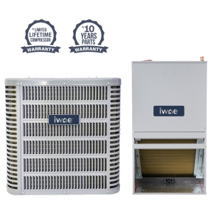 1.5 Ton 14.3 SEER2 IWAE Central Air Conditioner Split System - Stud Mounted - R454B