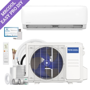 12k BTU 19.5 SEER2 MrCool Easy Pro DIY Ductless Mini Split System - with 11.5 ft Line Set & 1 Year Labor Warranty