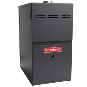 120k BTU 80% AFUE Variable Speed Goodman Gas Furnace - Upflow/Horizontal - 24.5" Cabinet