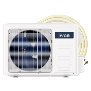 18K BTU 17 SEER2 IWAE S-Series Ductless Heat Pump Condenser with Line Set 
