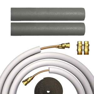 1/4" x 1/2" MrCool DIY Ductless Split System Line Set - 11.5 Feet - R32
