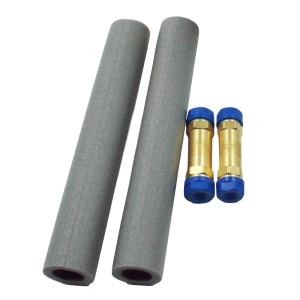 1/4 & 3/8 DIY R32 MrCool Pinlock Line Set Coupler (No Comm Wire)