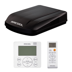 15k BTU MrCool TravelCool RV Heat & AC System - Black