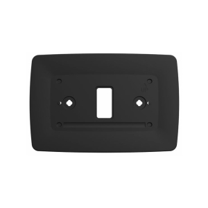 White Rodgers Wallplate for Sensi Touch 2 and Sensi Lite Smart Thermostats Black