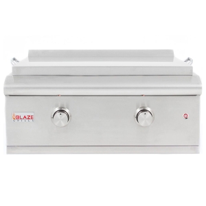 45k BTU Blaze LTE PRO Built In Propane Griddle - Stainless Steel