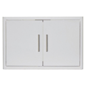 Blaze 40" Outdoor Kitchen Cabinet Double Access Door with Paper Towel Holder - Stainless Steel