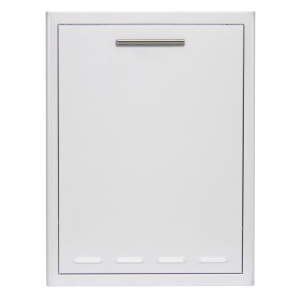 Blaze 20" Outdoor Kitchen Roll Out Trash/Propane Tank Drawer - Stainless Steel