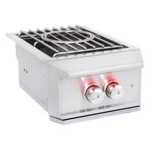 60k BTU Blaze LUX Built In Natural Gas Power Side Burner - Stainless Steel