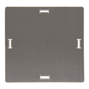 Blaze Propane Tank Hole Cover for Grill Carts - Stainless Steel