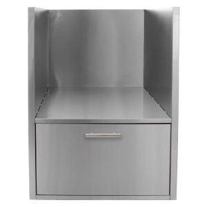 Blaze Built In Sleeve Stand for 20" Kamado Grills - Stainless Steel