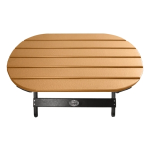 Buck USA Blue Ridge Folding Table - Cedar and Black