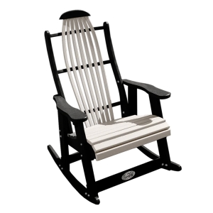 Buck USA Blue Ridge Rocker - Light Gray and Black