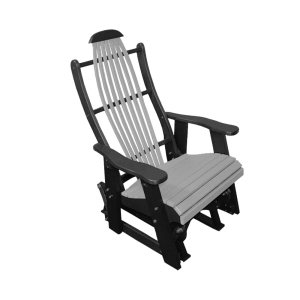 Buck USA Blue Ridge Single Glider - Light Gray and Black