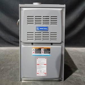 Grade B - 110k BTU 80% AFUE Variable Speed MrCool Signature Gas Furnace - Upflow/Horizontal - 21" Cabinet (S&D)