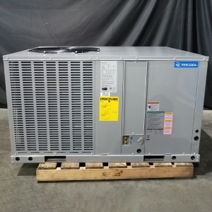 Grade A - 4 Ton 13.4 SEER2 48k BTU MrCool VersaPro Central Heat Pump Package Unit - Horizontal (S&D)