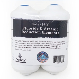 Berkey PF2 Fluoride and Arsenic Filters for Berkey Water Filtration System (2 Pack)