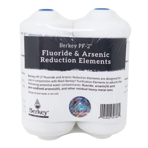 Berkey PF2 Fluoride and Arsenic Filters for Berkey Water Filtration System (2 Pack)