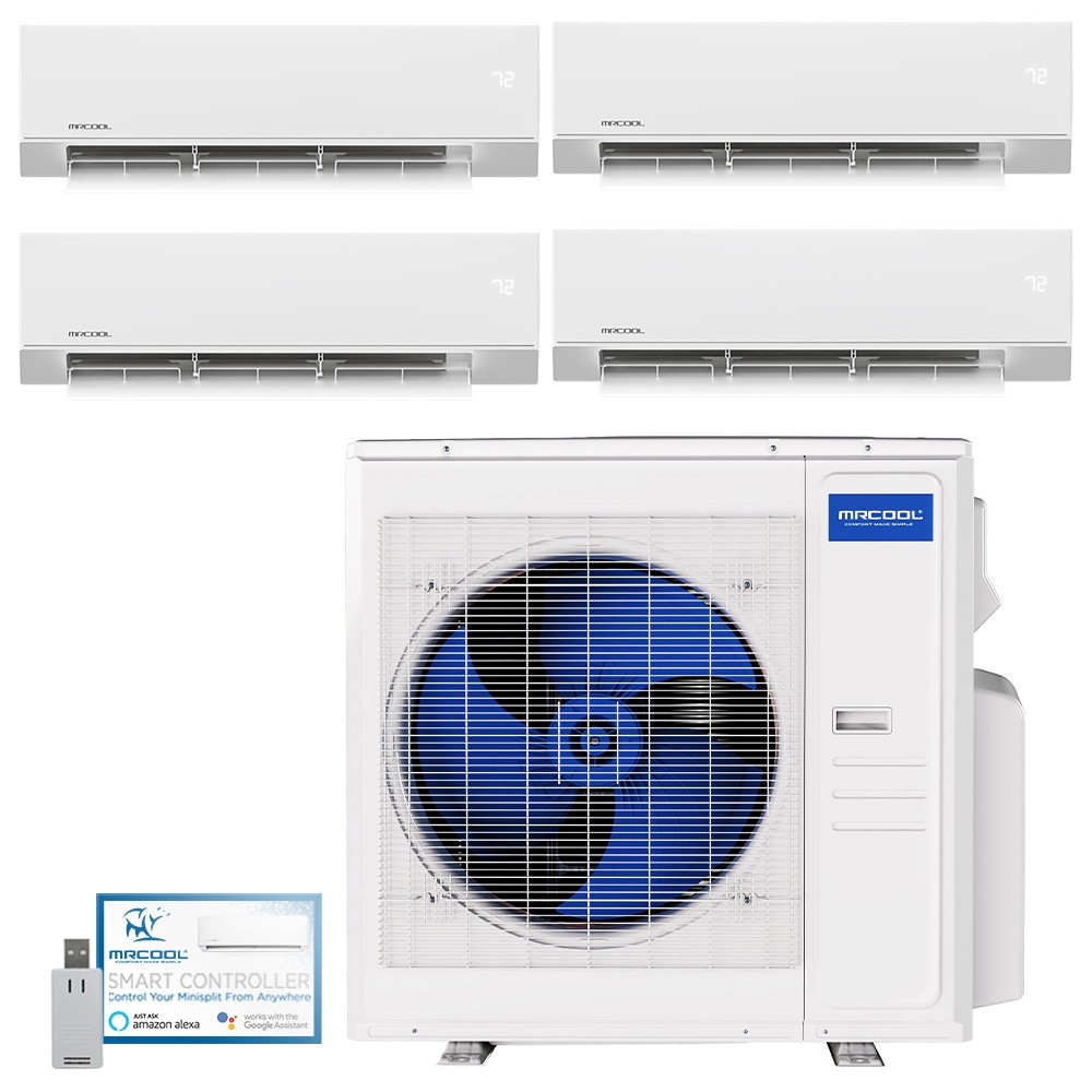 18k BTU 20 SEER2 MrCool Easy Pro Ductless Heat Pump Split System