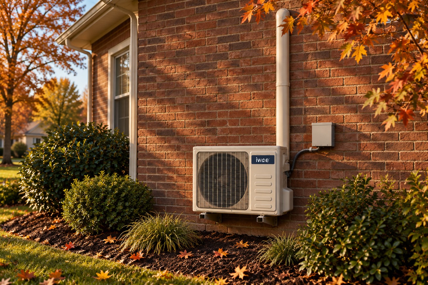 🍂 The leaves bring the color, and the IWAE S-Series mini split helps keep things comfortable inside as the weather changes. Cool mornings, warm afternoons—fall likes to keep us guessing.

Explore the S-Series at iwae.com.