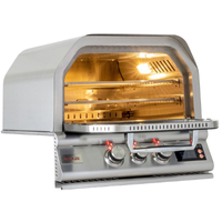 24.5k BTU Blaze 26" Built In Natural Gas Outdoor Oven - Stainless Steel 24.5k BTU Blaze 26" Built In Natural Gas Outdoor Oven - Stainless Steel