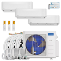 MrCool diy multi zone mini split 27k btu 3 zone ductless ac & heat pump - 5th generation - r454b