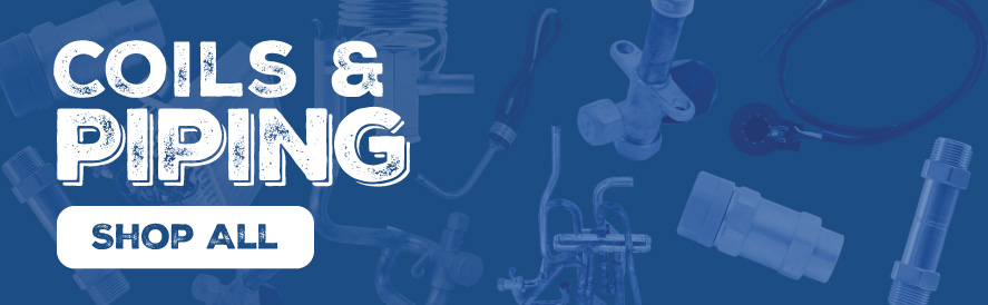 air conditioner coils and piping