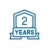 2-Year Parts Warranty