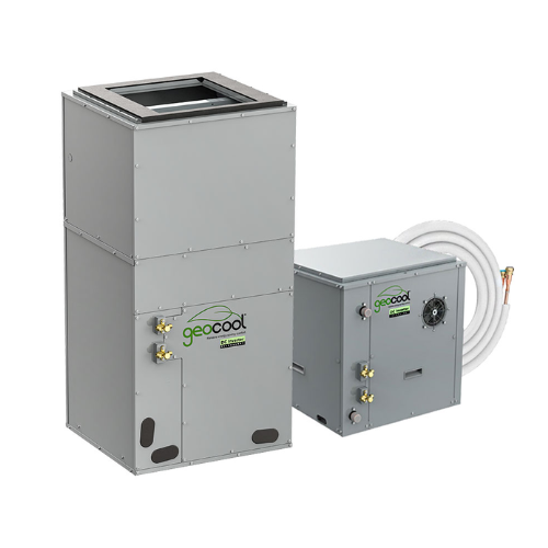 geothermal heat pump central split system