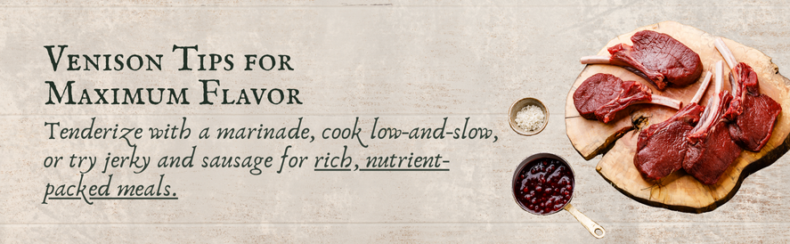 Venison Tips for Maximum Flavor